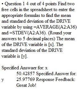 Chapter 6 & 7 Excel  Quiz